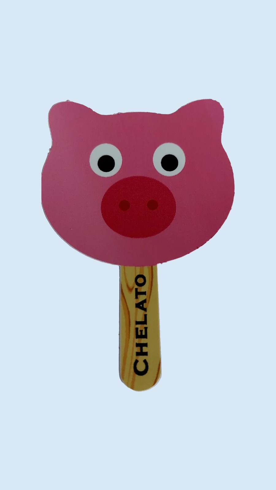 Sticker Chanchito Helado Chelato - Diseño Divertido